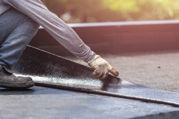 Professional Waterproofing technician working in Mosinee, WI
